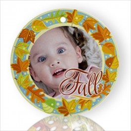 Custom Round Ornament (Two Sides) Custom Round Ornament (Two Sides)
