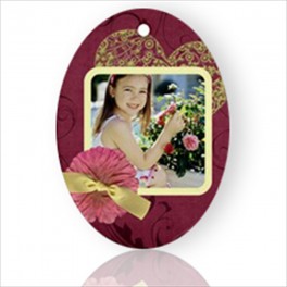 Custom Ornament (Oval) Custom Ornament (Oval)