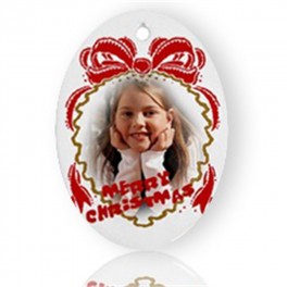 Custom Oval Ornament (Two Sides) Custom Oval Ornament (Two Sides)