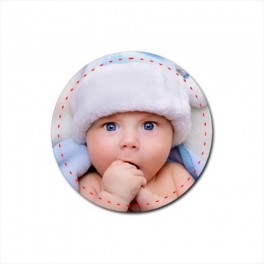 Custom Rubber Round Coaster (4 pack) Custom Rubber Round Coaster (4 pack)
