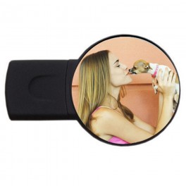 Custom USB Flash Drive Round (2 GB) Custom USB Flash Drive Round (2 GB)