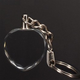 Custom 3D Engraving Heart Key Chain Custom 3D Engraving Heart Key Chain