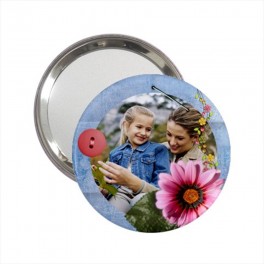 Custom 2.25" Handbag Mirror Custom 2.25" Handbag Mirror