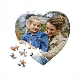Custom Jigsaw Puzzle (Heart) Custom Jigsaw Puzzle (Heart)