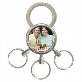 Custom 3-Ring Key Chain Custom 3-Ring Key Chain