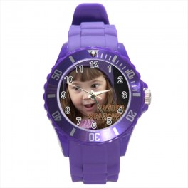 Custom Round Plastic Sport Watch (L) Custom Round Plastic Sport Watch (L)