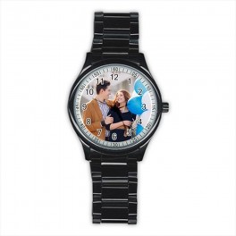 Custom Stainless Steel Round Watch Custom Stainless Steel Round Watch