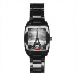 Custom Stainless Steel Barrel Watch Custom Stainless Steel Barrel Watch