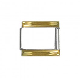 Custom Gold Trim Italian Charm (9mm) Custom Gold Trim Italian Charm (9mm)