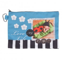 Custom Canvas Cosmetic Bag (XXL) Custom Canvas Cosmetic Bag (XXL)