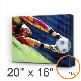 Custom Deluxe Canvas 20" x 16" (Stretched) Custom Deluxe Canvas 20" x 16" (Stretched)