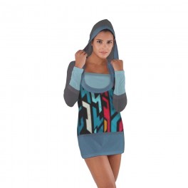 Custom Women's Long Sleeve Hooded T-Shirt Custom Women's Long Sleeve Hooded T-Shirt