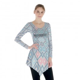 Custom Women's Long Sleeve Tunic Custom Women's Long Sleeve Tunic