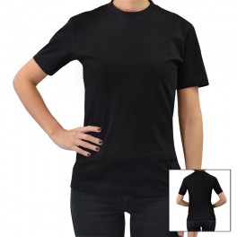 Custom Women's T-Shirt (Black) (Two Sided) Custom Women's T-Shirt (Black) (Two Sided)