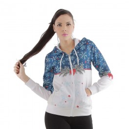 Custom Women's Zipper Hoodie Custom Women's Zipper Hoodie