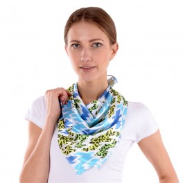 Custom Small Satin Scarf (Square) Custom Small Satin Scarf (Square)