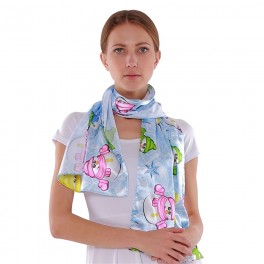 Custom Satin Scarf (Oblong) Custom Satin Scarf (Oblong)