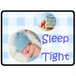 Custom Double Sided Fleece Blanket (Large) Custom Double Sided Fleece Blanket (Large)